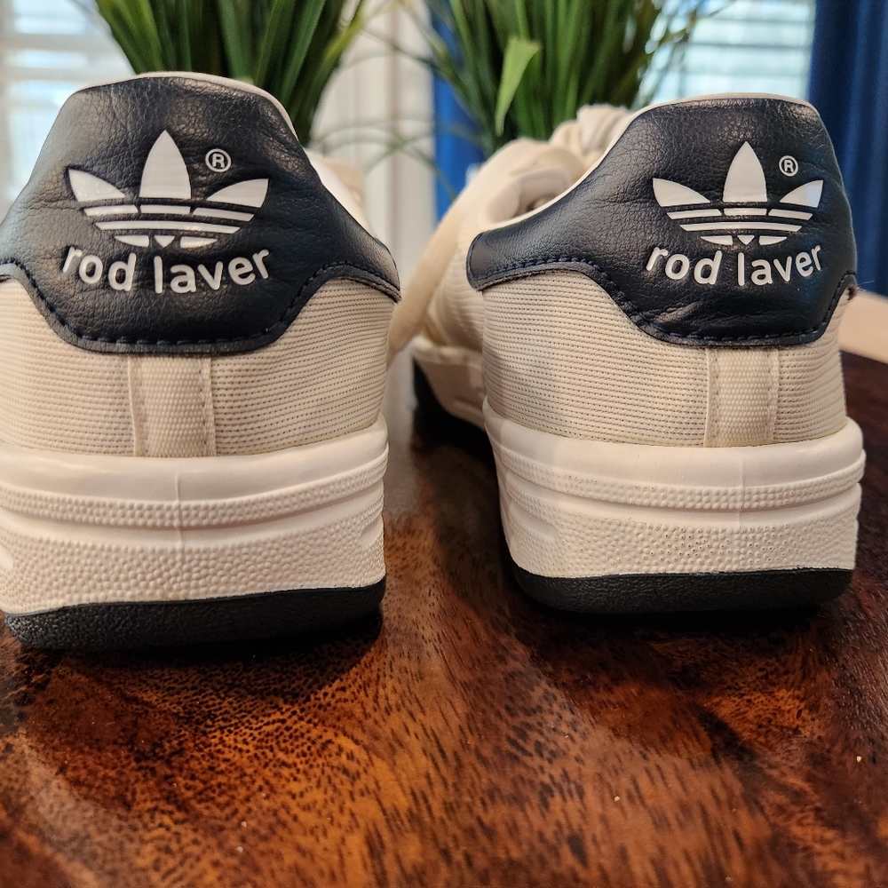 Adidas Rod Laver white/navy BB8563 - Picture 3 of 8